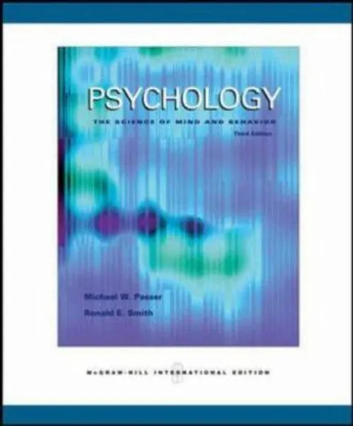 Psychologie : la Science De Esprit Et Comportement Avec In-Psych Cd-Ro