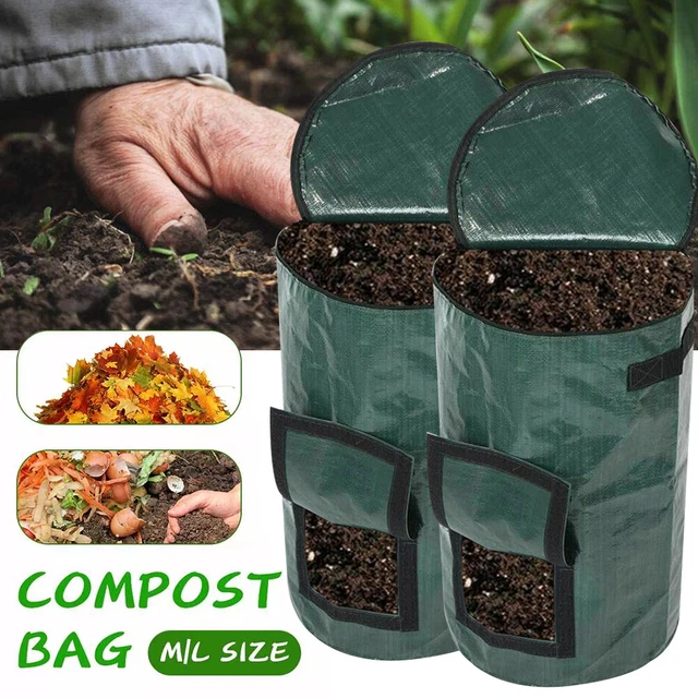 1/3/5x Gartensack Gartenabfallsack Gartentasche Laubsack Rasensack Kompostbeutel