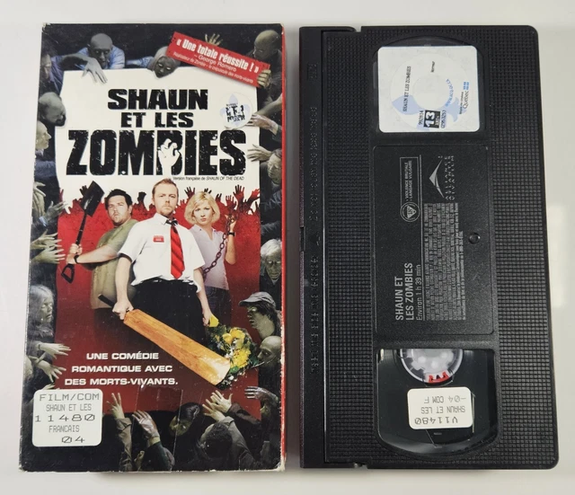 SHAUN OF THE Dead (French VHS, 2004) RARE LATE RELEASE VHS Horror