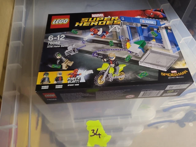LEGO MARVEL SUPER Heroes ATM Heist Battle 76082 24.99 PicClick UK