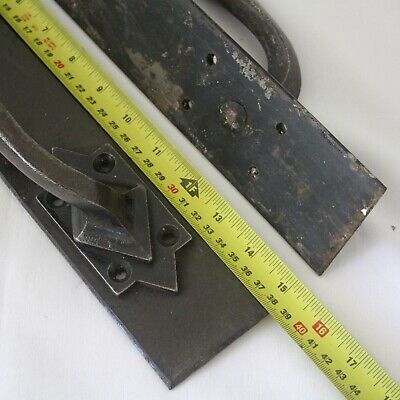 Victorian Iron Pull Door Handles 3