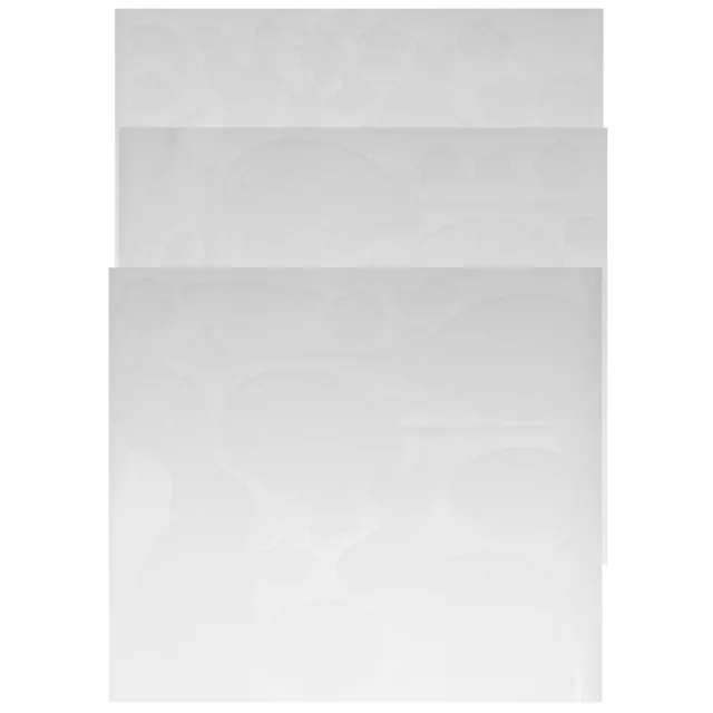 autocollant de fenêtre Blanche PVC Mural Décoration De Fenêtre Littéraire