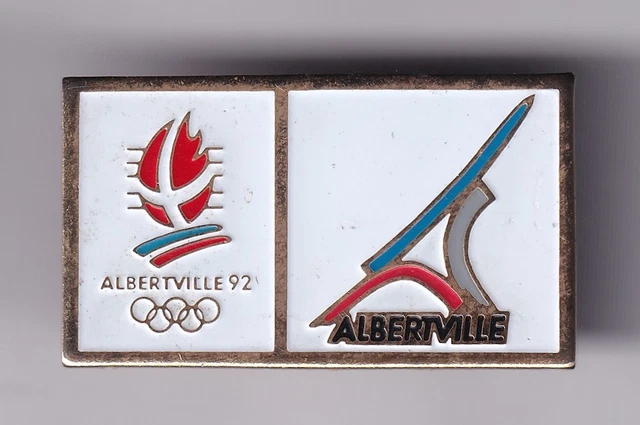 Pin's Rare JO Albertville 92 - Station Pralognan ~24 - Sport D'occasion