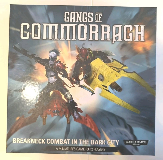 WARHAMMER 40K GANGS Of Commorragh box, models, bases, poster and ...