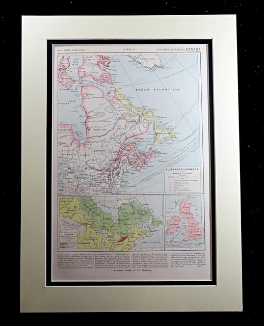 MAP OF CANADA Canadian Maritime Provinces Nova Scotia Quebec French