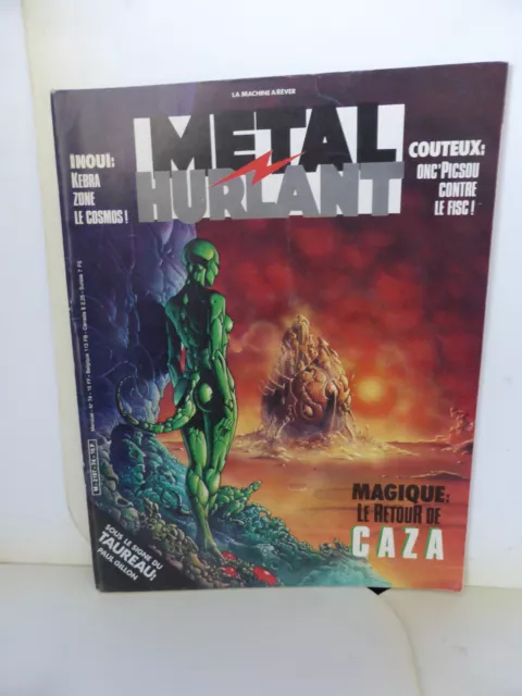 metal hurlant 74 avril 1982  les humanoides associés