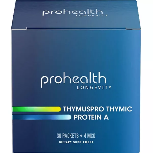 Prohealth Longevity - Thymus Pro Thymic - Protein A - 4 Mcg - 30 Packets