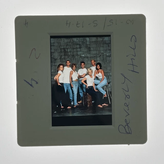 Vintage 35mm Slide S1111  Beverly Hills, 90210  , Group Portrait