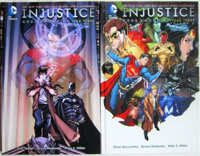 Injustice Gods Among Us Year Three Volume 1 & 2 HC