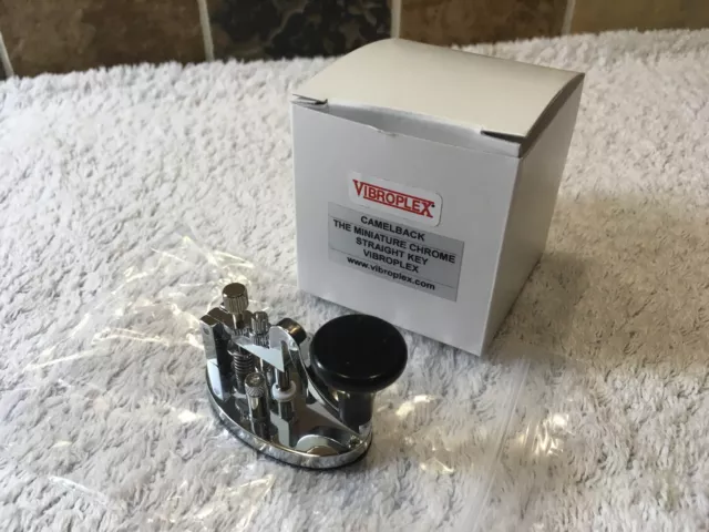 Vibroplex Camelback Miniature Straight Morse Key
