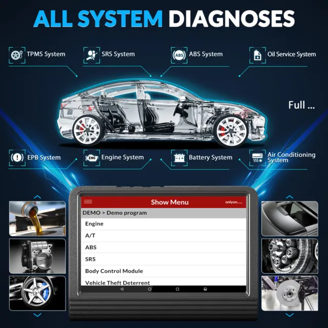LAUNCH X431 V4.0 Profi KFZ Auto OBD2 Diagnosegerät ALLE SYSTEM Key Programmier 2