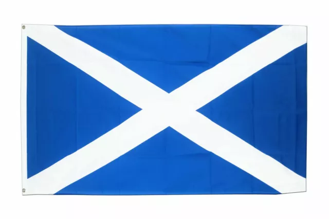 Scottish Flag Banner 5 X 3 Scotland Scotts Burns Night St Andrews Decoration