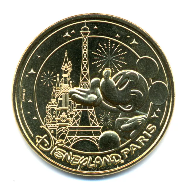 77 DISNEY Tour Eiffel et Château, 2024 Monnaie de Paris