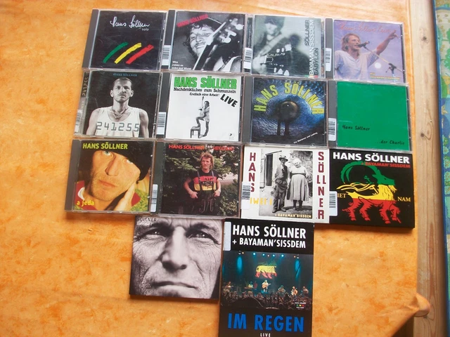 HANS SLLNER 13 x Cd Alben und 2 x DVD Top Zustand EUR 114,99 - PicClick DE