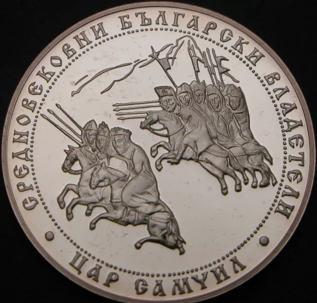 BULGARIA 10 Leva 2013 Proof - Silver .925 - Tsar Samuil - 2203 ¤ PB