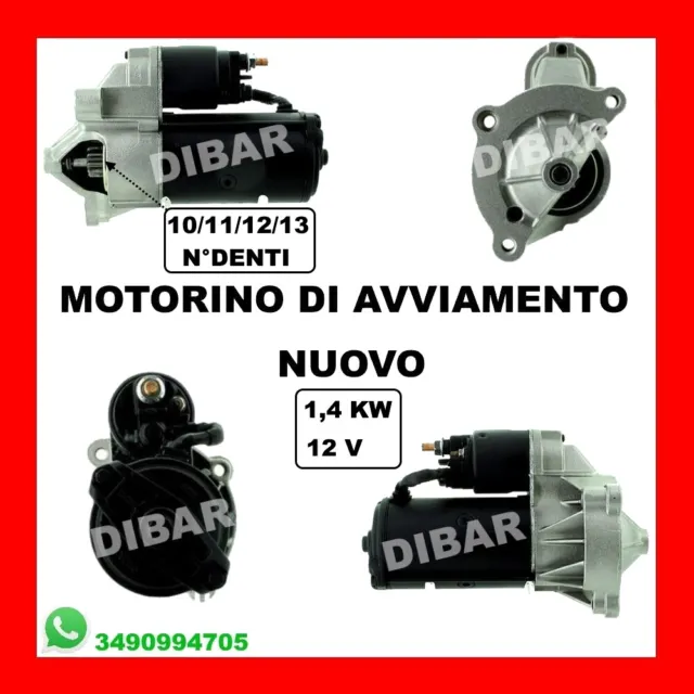 Motorino Di Avviamento Citroën/Fiat/Hyundai/Lancia/Peugeot M001T80082-D7R26