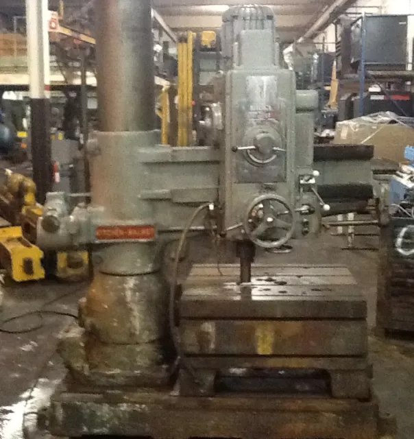 Large Johansson Mold maker Radial Drill with two tables