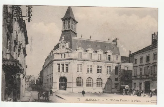 ALENCON - Orne - CPA 61 - l' hotel des Postes