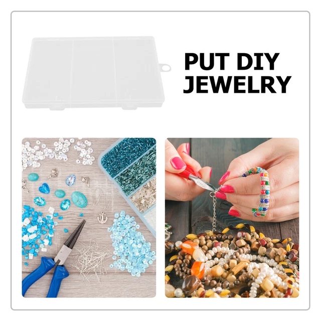 OFFICE PAPERCLIPS PACKING Box Paperclips Holder Clear