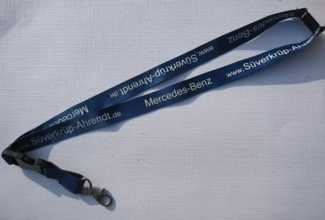 Mercedes Benz Süverkrüp + Ahrendt Schlüsselband Lanyard NEU (A50)