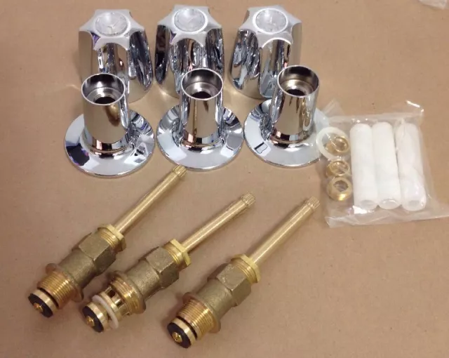 Non OEM Price Pfister Three Handle Tub And Shower Trim Kit FREE SHIPPING! Non OEM Price Pfister Three Handle Tub And Shower Trim Kit FREE SHIPPING!