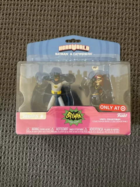 Funko Hero World: DC Comics - Batman & Catwoman - Target Exclusive As Pictured