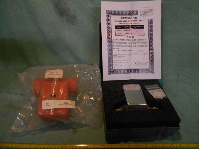 Veeco Piezocon Md.1214425-0001 Gas Conc. Sensor W/Heater Blanket 1217310 A005902