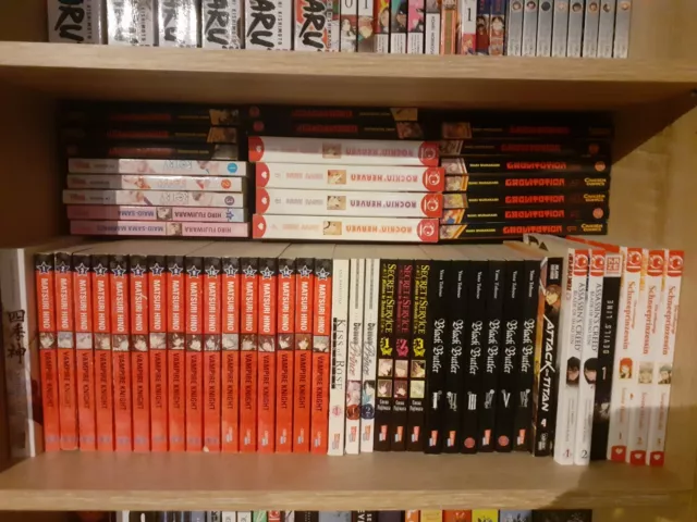 Verschiedene Manga