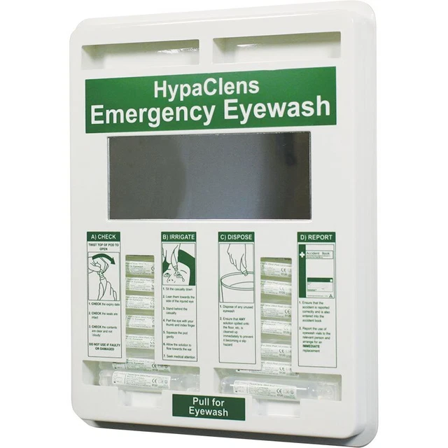 Hypaclens Dispenser Lavaggio Occhi 20 ml inclusi 25 cialde - E498