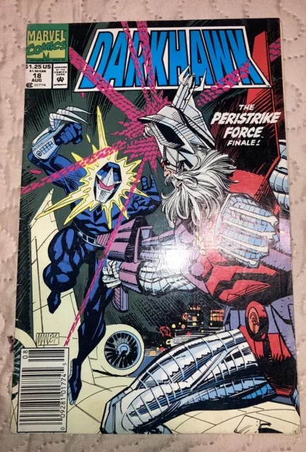 Marvel Comics Darkhawk #18  August 1992