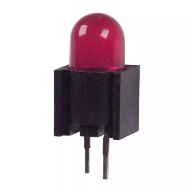 Pack of 16 550-5104F LED Uni-Color Red 650nm 2-Pin Bulk, RoHS
