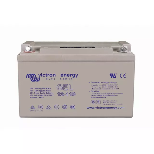 Batterie décharge lente Victron BAT412101104 Gel 12v 110ah