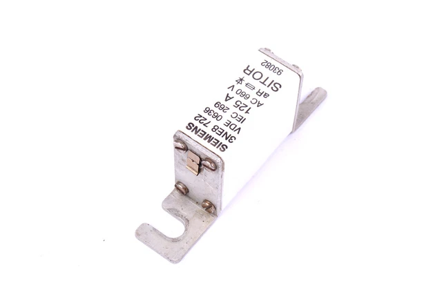 Siemens 3Ne8722 Fusible Id29113 Deux Ans De Garantie Sur Les Réparations !
