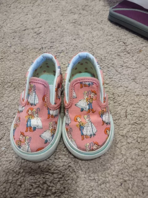 VANS TOY STORY Woody Toddler Shoes Size 8 15.99 PicClick