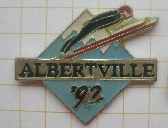 Pin's Ski Albertville 92 – Les Arcs – Insigne JO – Email – France