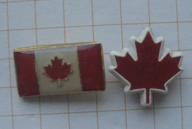 CANADA MAPLE LEAF / KANADA ......................... Städte & Länder Pins (272g)