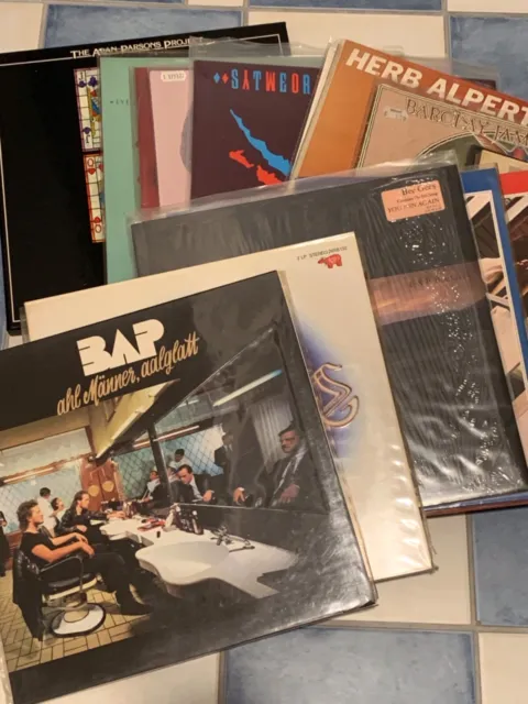 Über 140 Langspielplatten / LP Sammlung ( überwiegend Rock & Pop der 80er )