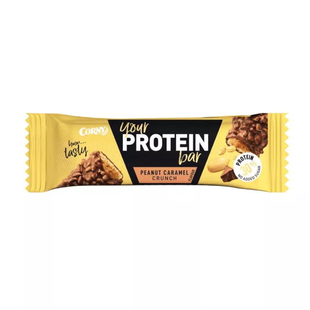 Corny Your Protein BAR Peanut Caramelo Crunch Barras de Proteína 45g