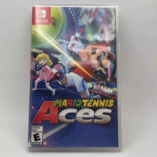 Mario Tennis Aces Nintendo Switch Game w/Case