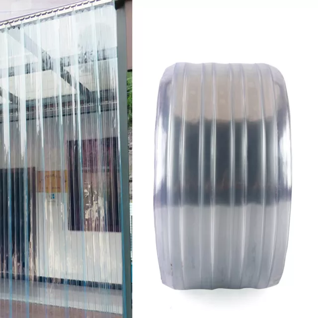 Strip Curtain Roll Cooler Freezer PVC Clear Door Curtain Plastic 164 Ft X 7.08in