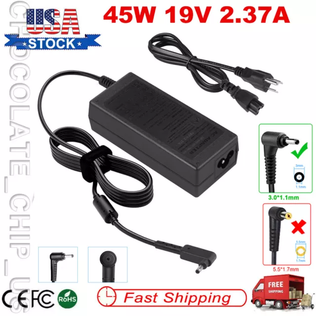 AC Adapter Charger for Acer Chromebook 11 13 14 15 C720 C740 CB3 CB5-132T C738T