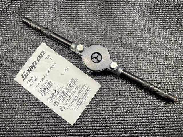SNAP ON TOOLS TD-10B New Style DIE HANDLE 12 POINT GREAT CONDITION