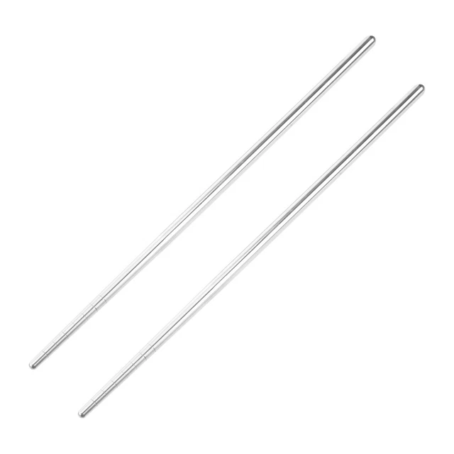 Palillos de pasta palillos de metal reutilizable resistente al lavavajillas