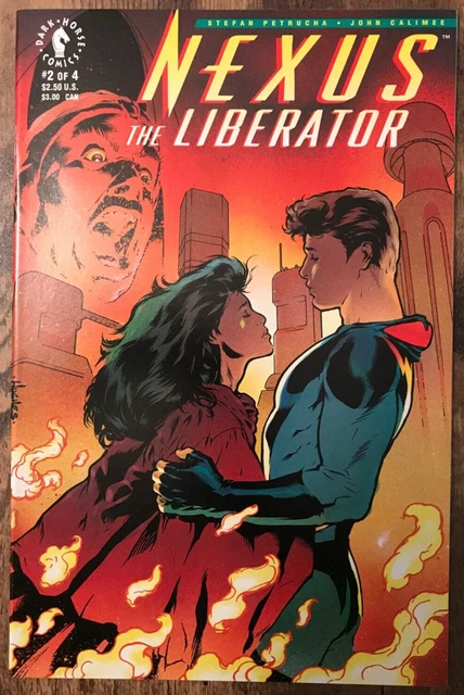 Nexus The Libertator #2 By Petrucha Adam Hughes Cover Dark Horse NM/M 1992