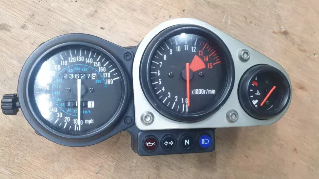 Kawasaki Ninja ZX-7R Clocks Dash Speedometer Tachometer  - 23000 Miles