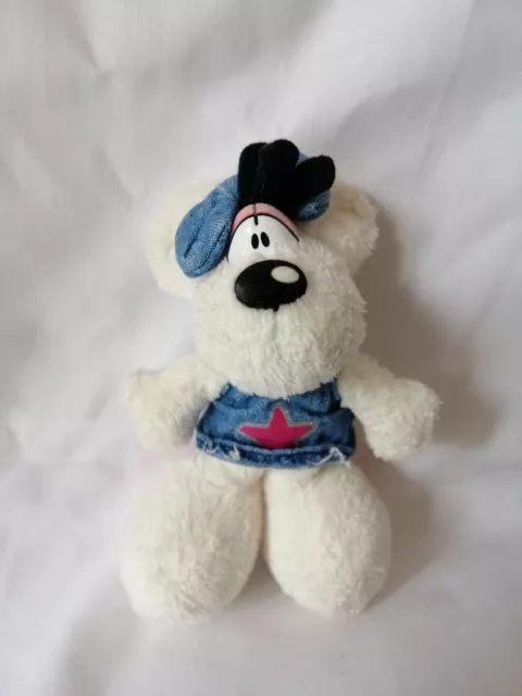 Peluche Pupazzo Topolino Topo Diddlina Bianco Collezione