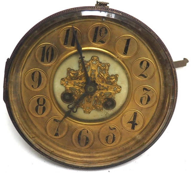 VINTAGE FRENCH MANTEL Clock Movement Antique Mantel Clock good