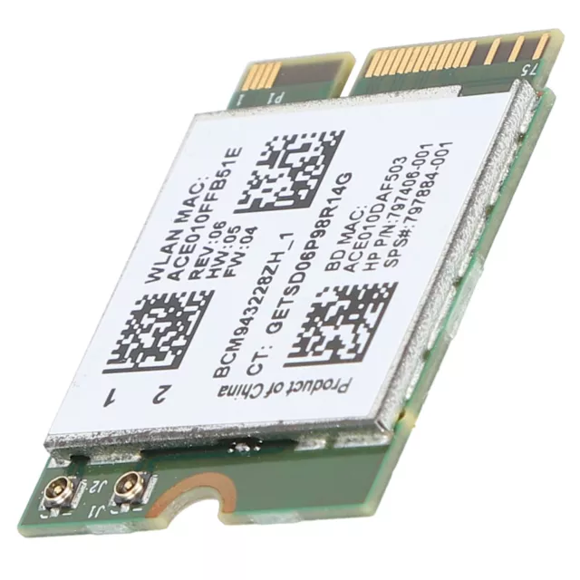 DualBand Network Card 1200Mbps Network Card BT 4.0 2.4GHz / 5GHz For