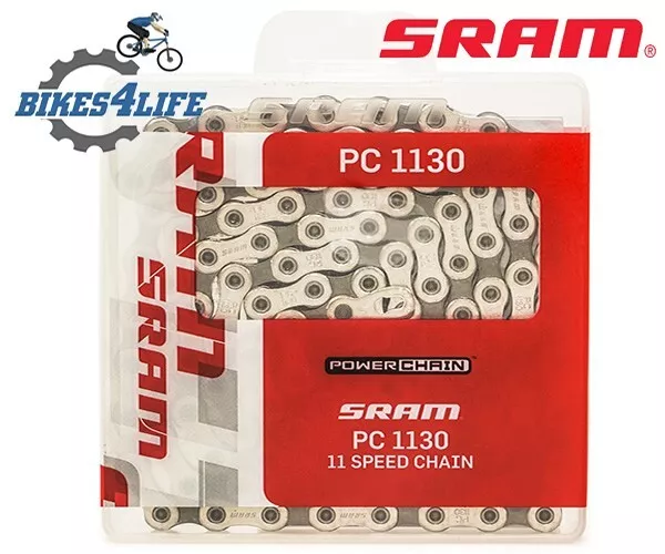 SRAM PC-1130 PowerChain II 11 Speed Chain PC1130 - 120 Link BOXED