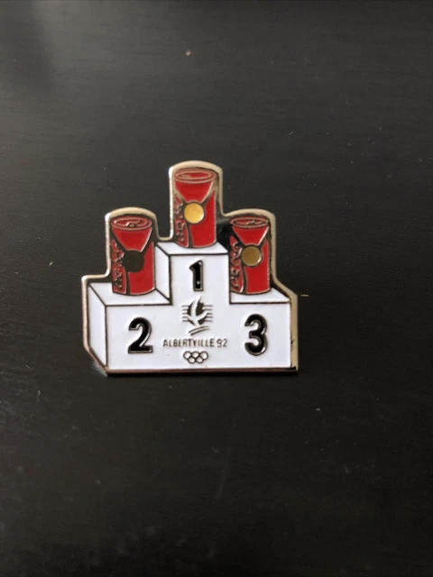 Pin's Albertville JO 92 PATIN siglé 1991 COJO - Collection